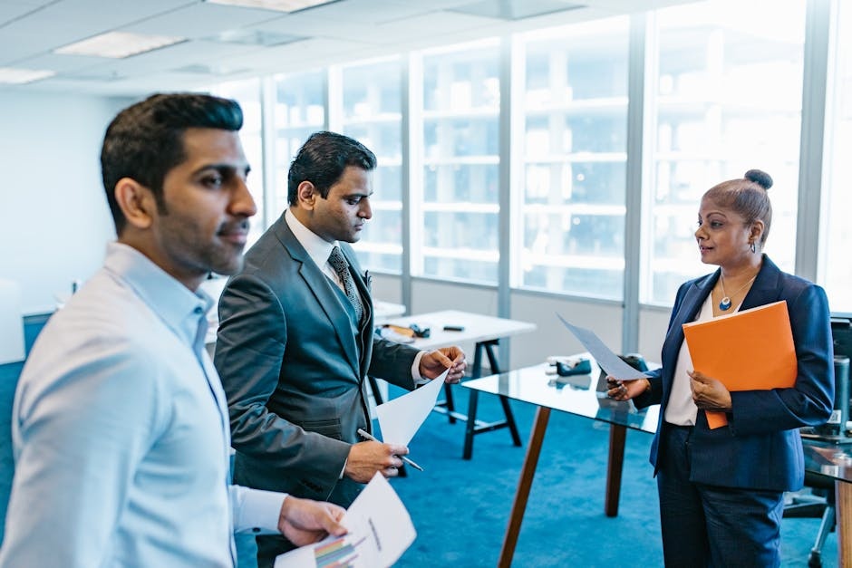 Imagen de un equipo de trabajo